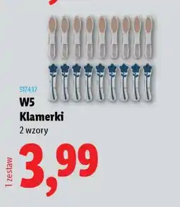 Lidl W5 Klamerki oferta
