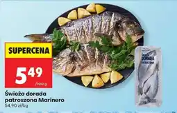 Biedronka Świeża dorada patroszona Marinero oferta