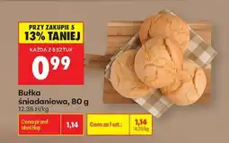 Biedronka bułka śniadaniowa 80 g oferta
