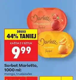 Biedronka Sorbet Marletto, 1000 ml oferta