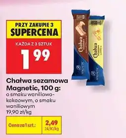 Biedronka Chałwa sezamowa Magnetic, 100 g oferta