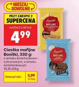 Biedronka Ciastka mafijne Bonitki, 330 g oferta