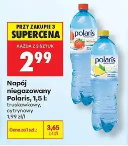 Biedronka Napój niegazowany Polaris, 1,5 l oferta