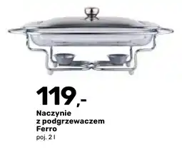 Bricomarche Naczynie z podgrzewaczem Ferro oferta