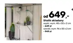 Bricomarche Stolik składany oferta