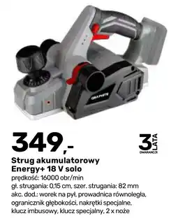 Bricomarche Strug akumulatorowy Energy+ 18 V solo oferta
