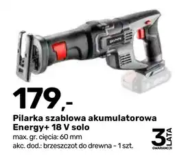 Bricomarche Pilarka szablowa akumulatorowa Energy+ 18 V solo oferta