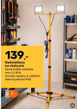 Bricomarche Naświetlacz na statywie oferta