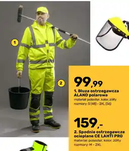 Bricomarche Bluza ostrzegawcza ALAND polarowa oferta