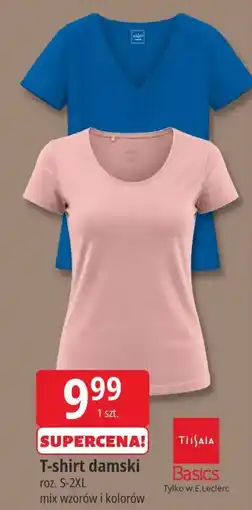 E.Leclerc T-shirt damski TisSaia Basics oferta