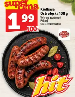 Topaz Kiełbasa Ostrołęcka Pekpol oferta