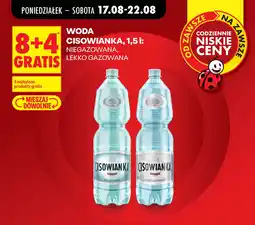 Biedronka Woda Cisowianka oferta