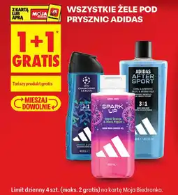 Biedronka Żele pod prysznic Adidas oferta