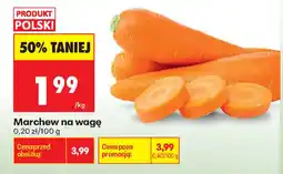 Biedronka Marchew na wagę oferta