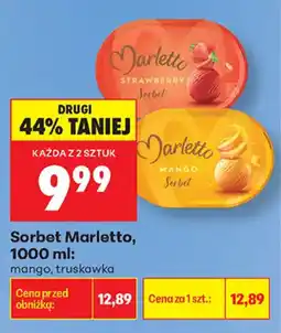 Biedronka Sorbet Marletto oferta