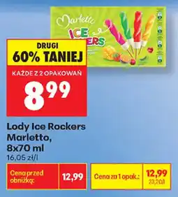 Biedronka Lody Ice Rockers Marletto oferta