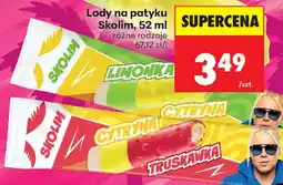 Biedronka Lody na patyku Skolim oferta