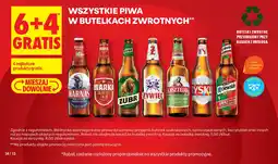 Biedronka Piwa w butelkach zwrotnych oferta