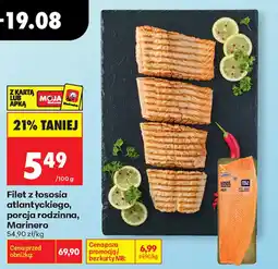 Biedronka Filet z łososa atlantyckiego, porcja rodzinna, Marinero oferta