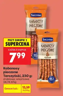 Biedronka Kabanosy pieczone Tarczyński oferta