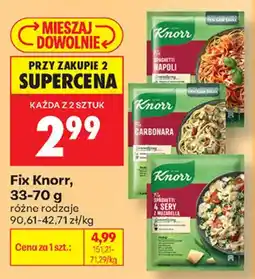 Biedronka Fix Knorr oferta