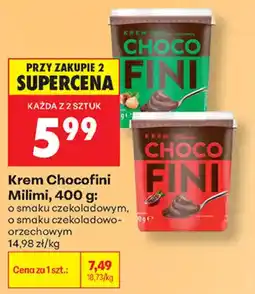 Biedronka Krem Chocofini Milimi oferta