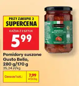 Biedronka Pomidory suszone Gusto Bello oferta
