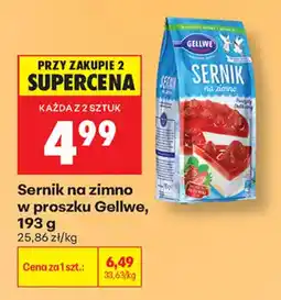 Biedronka Sernik na zimno w proszku Gellwe oferta