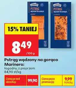 Biedronka Pstrąg wędzony na gorąco Marinero oferta