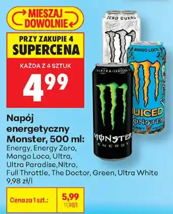 Napój energetyczny Monster