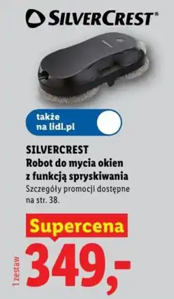 Lidl Robot do mycia okien z funkcją spryskiwania oferta