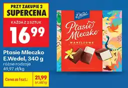 Biedronka Ptasie Mleczko E.Wedel oferta