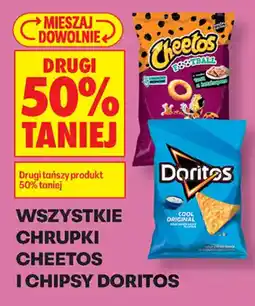 Biedronka Chrupki Cheetos i Chipsy Doritos oferta