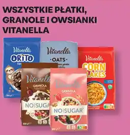 Biedronka WSZYSTKIE PŁATKI, GRANOLE I OWSIANKI VITANELLA oferta