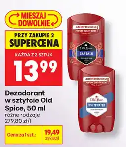 Biedronka Dezodorant w sztyfcie Old Spice oferta