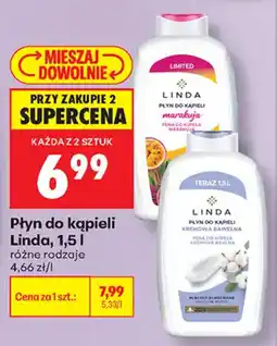 Biedronka Płyn do kąpieli Linda oferta