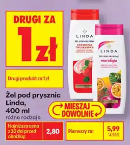 Biedronka Żel pod prysznic Linda oferta