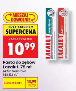 Biedronka Pasta do zębów Lacalut oferta