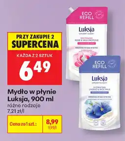 Biedronka Mydło w płynie Luksja oferta