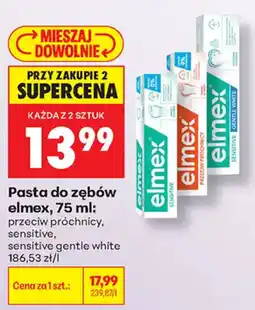 Biedronka Pasta do zębów elmex oferta