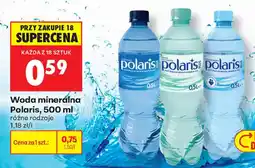Biedronka Woda mineralna Polaris oferta