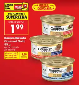 Biedronka Karma dla kota Gourmet Gold oferta