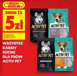 Biedronka Karma Sucha dla Psów Activ Pet oferta