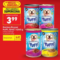 Biedronka Karma dla psa Puffi oferta