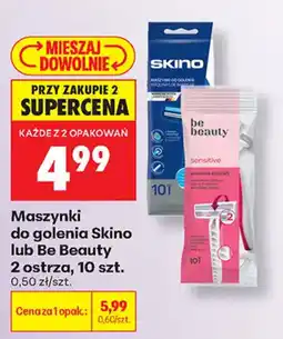 Biedronka Maszynki do golenia Skino lub Be Beauty oferta