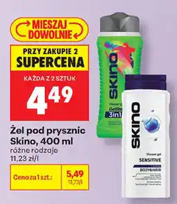 Biedronka Żel pod prysznic Skino oferta