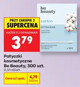 Biedronka Patyczki kosmetyczne Be Beauty oferta