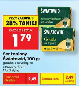 Biedronka Ser topiony Światowid oferta