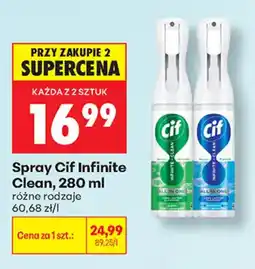 Biedronka Spray Cif Infinite Clean oferta