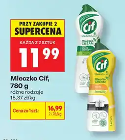 Biedronka Mleczko Cif oferta